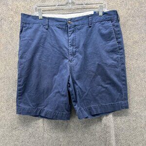 Polo Ralph Lauren Shorts Mens 36 Blue Stretch Classic Fit Chino Summer Casual